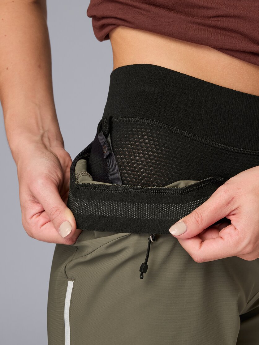 Martini Sportswear - Trektech Shorts W - Shorts in black-white - Dettaglio 5 - Donna