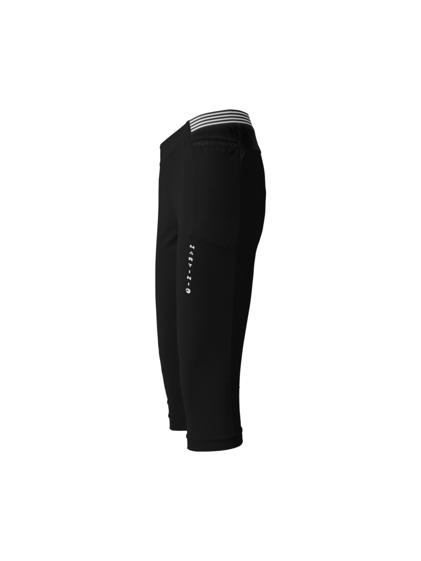 Martini Sportswear - Pacemaker Capri Pants W - Pantaloni capri in black - vista laterale - Donna