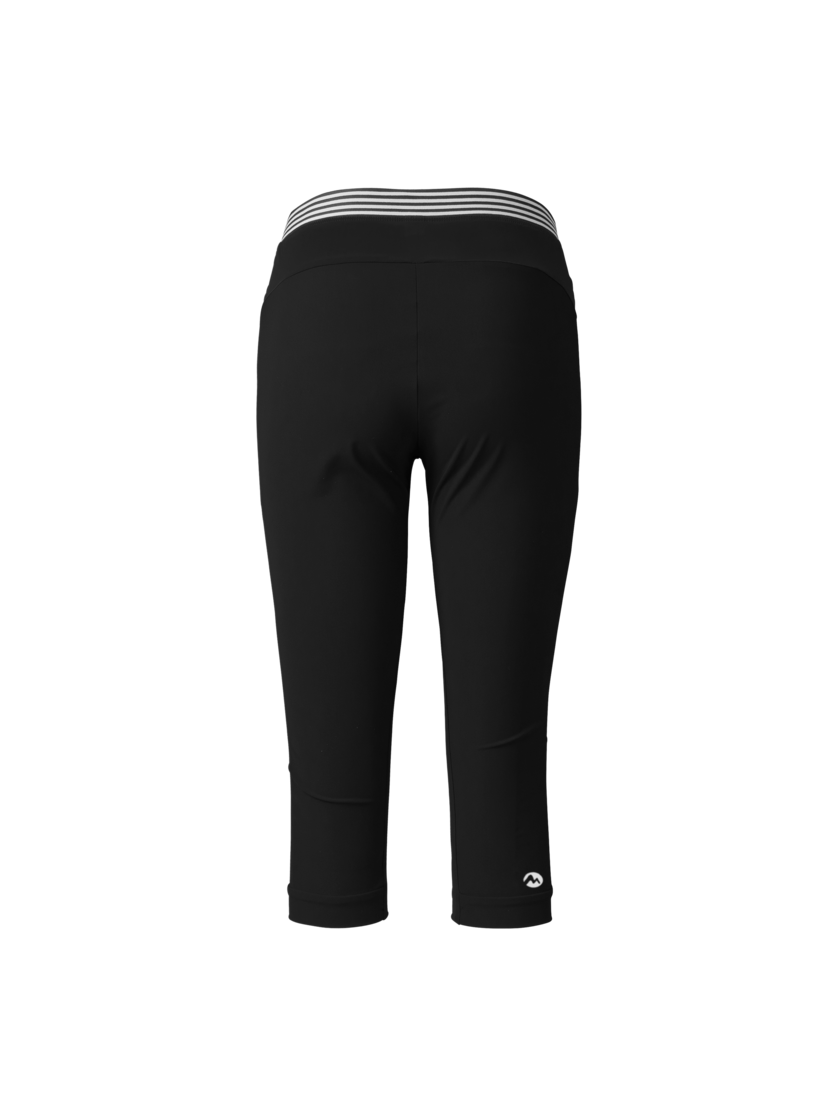 Martini Sportswear - Pacemaker Capri Pants W - Pantaloni capri in black - vista posteriore - Donna