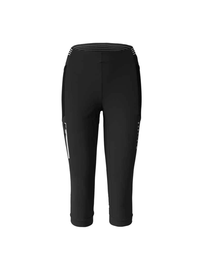 Martini Sportswear - Hillclimb Capri Pants W - Dreiviertel Hose in black - Vorderansicht - Damen