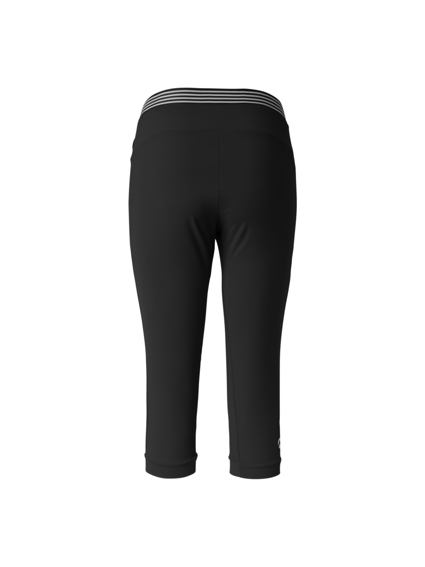 Martini Sportswear - Hillclimb Capri Pants W - Dreiviertel Hose in black - Rückansicht - Damen