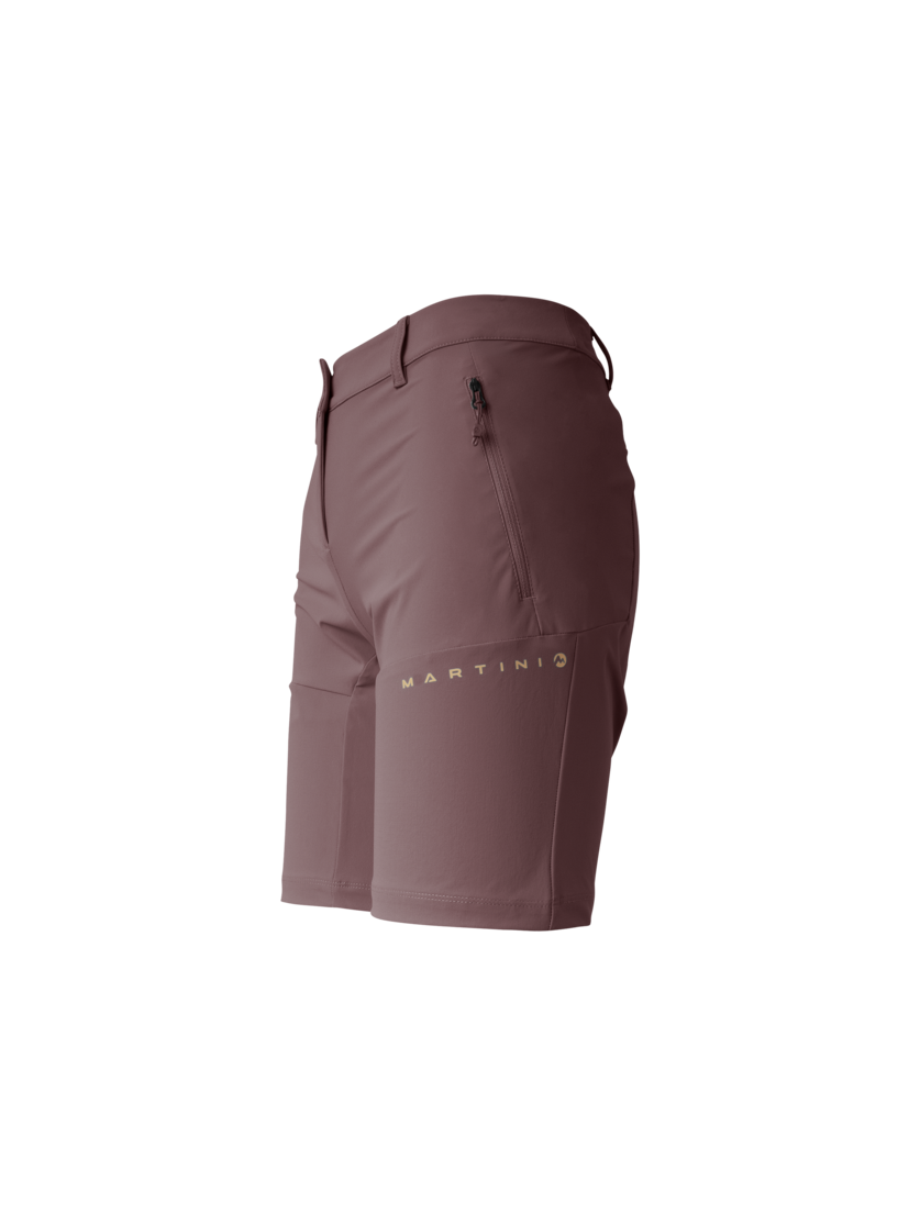 Martini Sportswear - Velox Venture Shorts W - Kurze Hosen in clay-sandstone - Seitenansicht - Damen