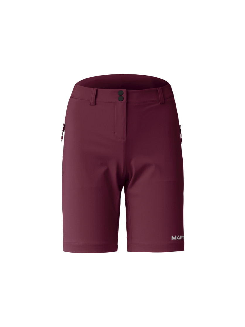 Martini Sportswear - Alpmate Sonic Shorts W - Kurze Hosen in plume - Vorderansicht - Damen