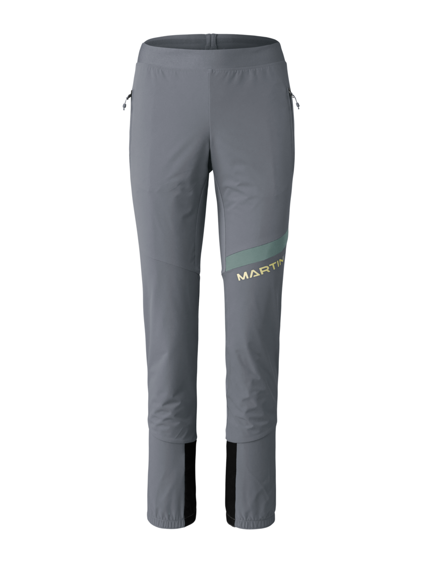 Martini Sportswear - Wildtrack Pants W - Long pants in storm-misty blue - front view - Women