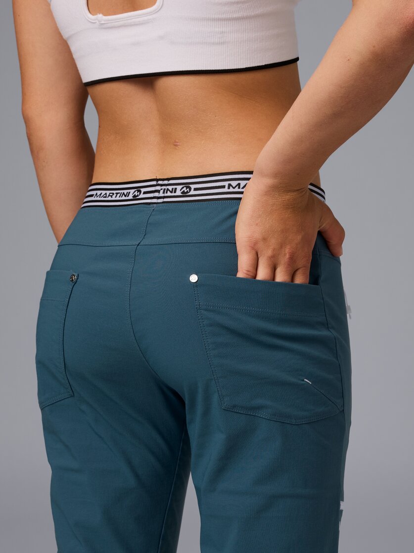 Martini Sportswear - Via Capri Pants W - Pantaloni capri in black - Dettaglio 4 - Donna