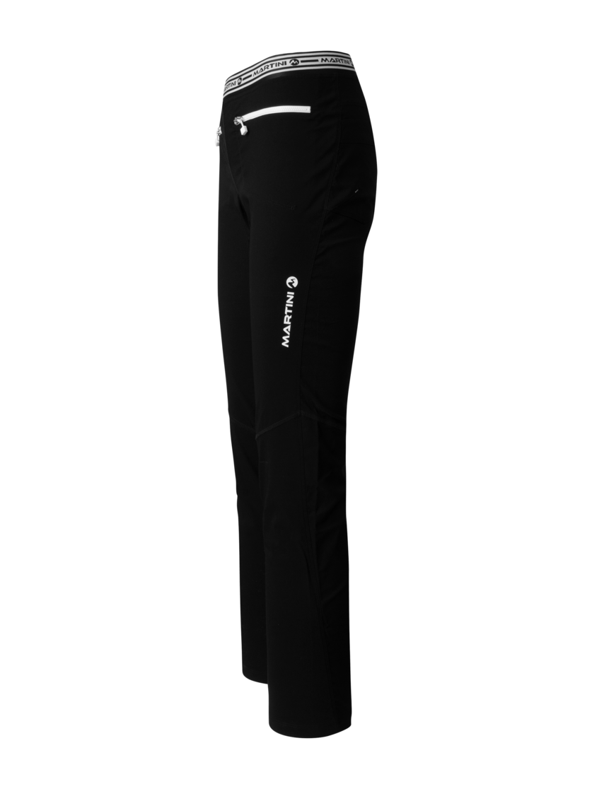 Martini Sportswear - Via Pants W - Pantaloni lunghi in black - vista laterale - Donna