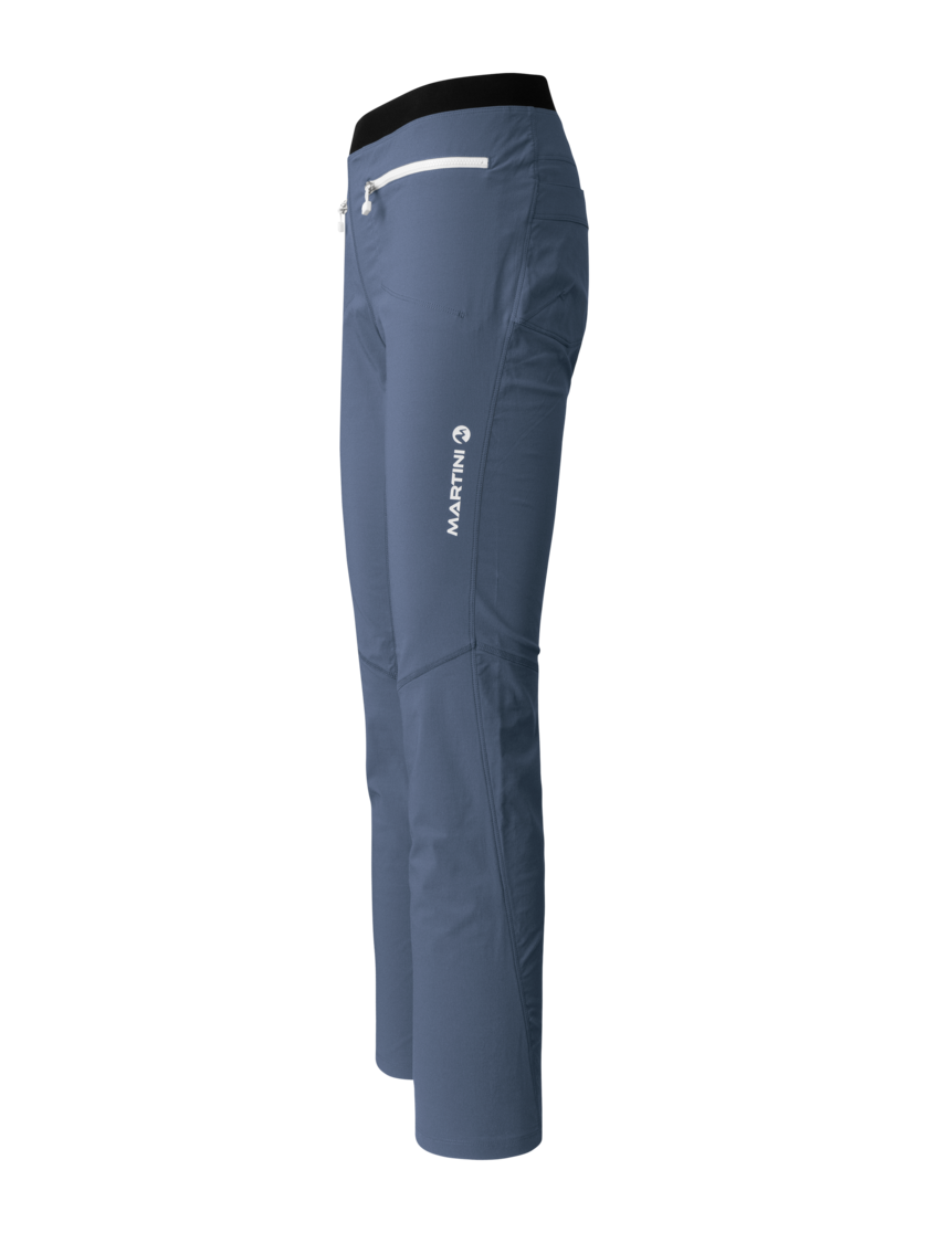 Martini Sportswear - Via Pants W - Pantaloni lunghi in dark blue - vista laterale - Donna