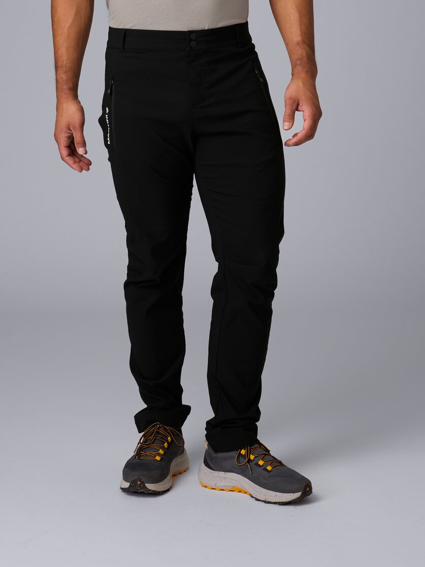 Martini Sportswear - Hillclimb Pants M - Long pants in black - front view model - Men