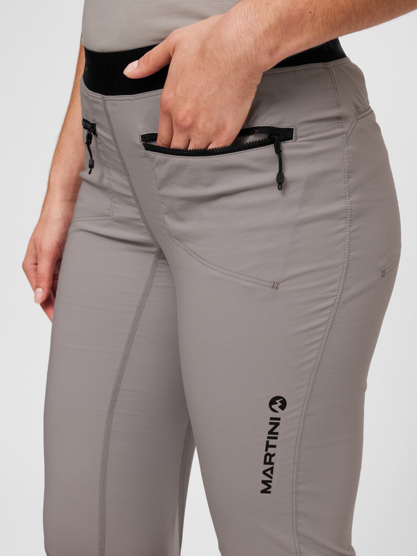 Martini Sportswear - Via Pants W - Lange Hosen in black - Detail 1 - Damen