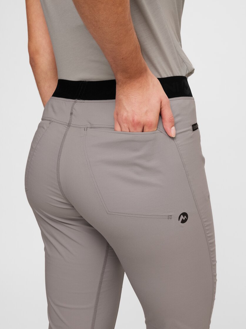 Martini Sportswear - Via Pants W - Lange Hosen in black - Detail 3 - Damen