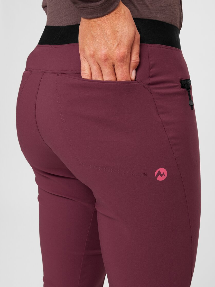 Martini Sportswear - Via Capri Pants W - Dreiviertel Hose in black-white - Detail 4 - Damen