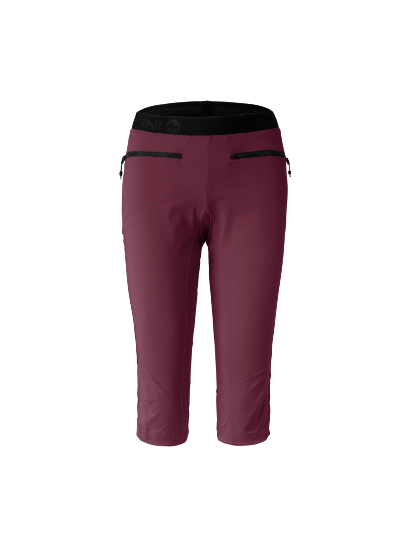 Martini Sportswear - Via Capri Pants W - Dreiviertel Hose in plume-fuchsia - Vorderansicht - Damen