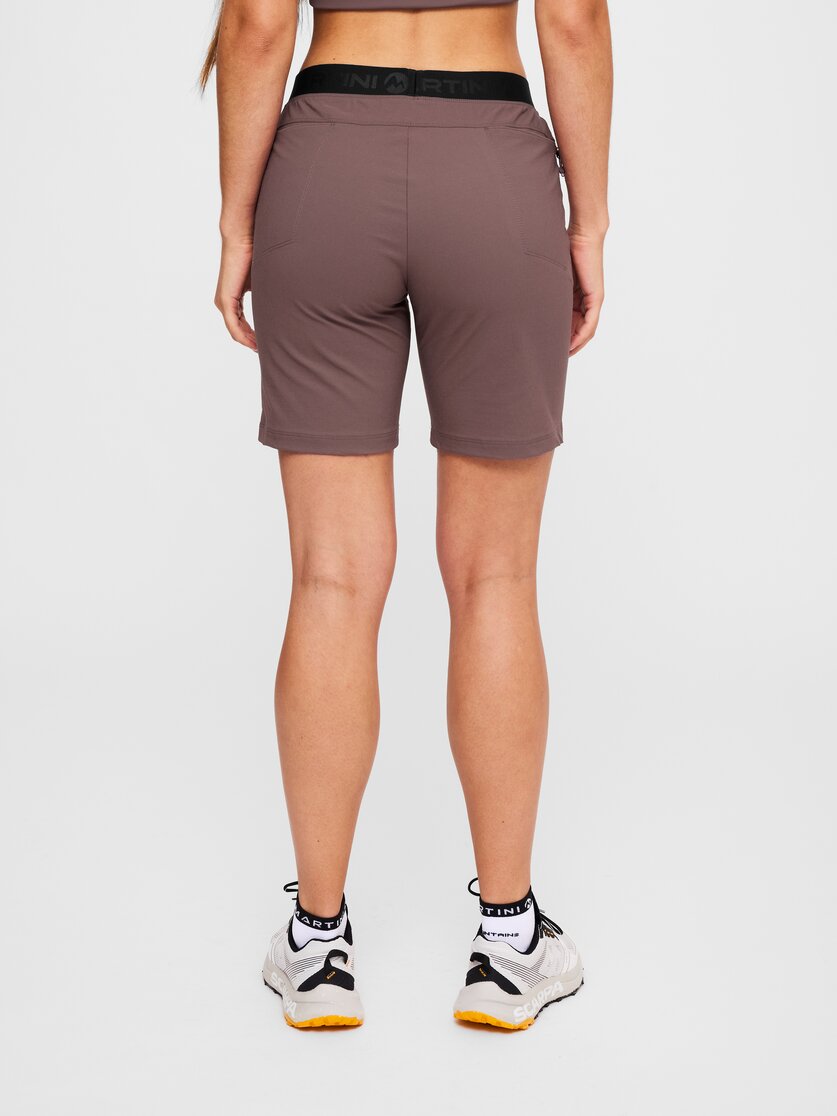 Martini Sportswear - Via Shorts W - Shorts in black-white - rear view model - Women