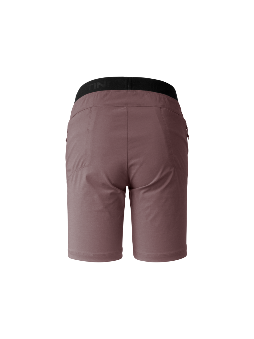 Martini Sportswear - Via Shorts W - Shorts in clay-terrafina - rear view - Women