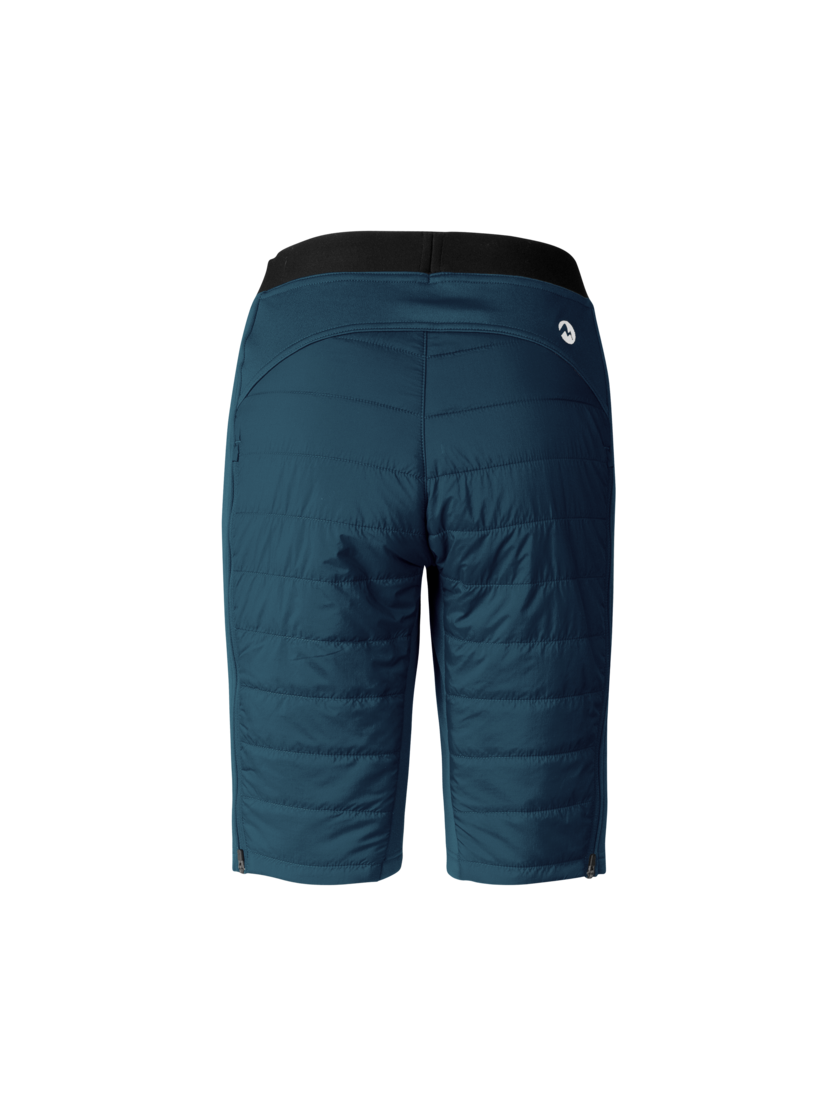 Martini Sportswear - Argon Padded Shorts Primaloft® W - Shorts termici in poseidon - vista posteriore - Donna