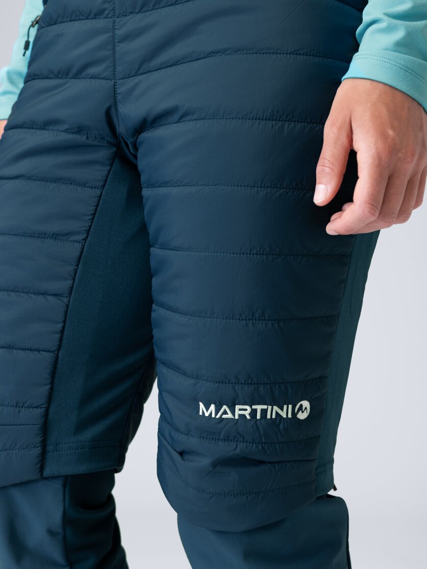 Martini Sportswear - Argon Padded Shorts Primaloft® W - Shorts termici in poseidon - Dettaglio 3 - Donna