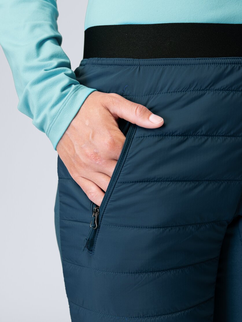 Martini Sportswear - Argon Padded Shorts Primaloft® W - Shorts termici in poseidon - Dettaglio 4 - Donna