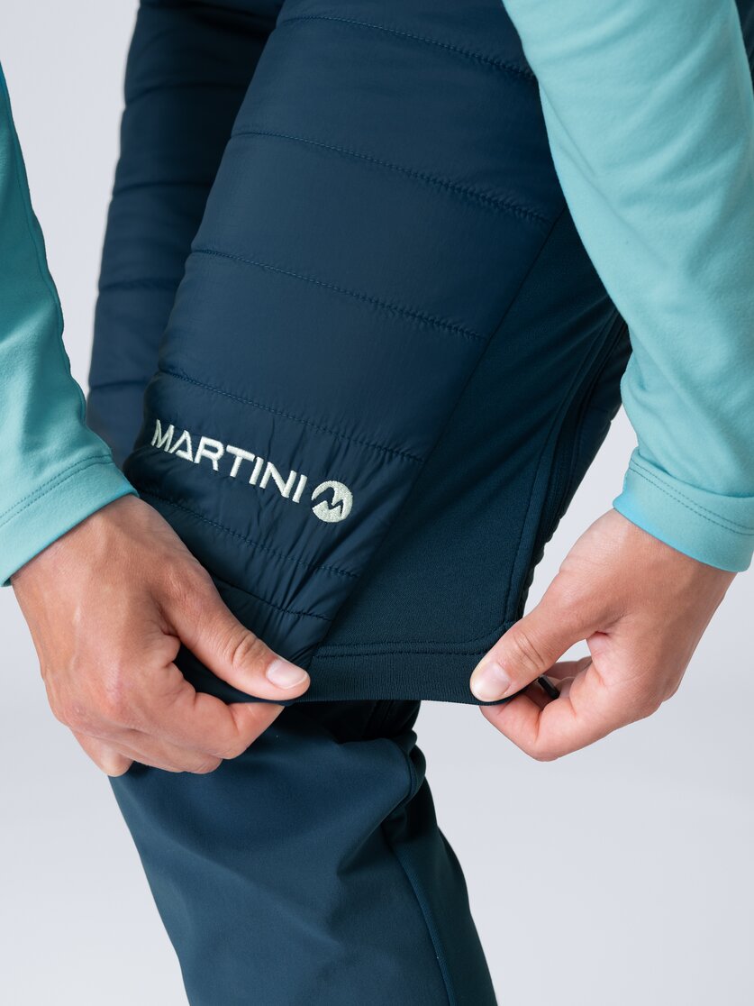 Martini Sportswear - Argon Padded Shorts Primaloft® W - Shorts termici in poseidon - Dettaglio 6 - Donna