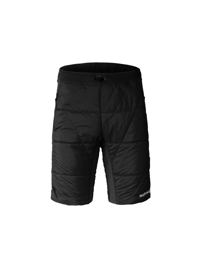 Martini Sportswear - Argon Padded Shorts Primaloft® M - Thermoshorts in black - Vorderansicht - Herren
