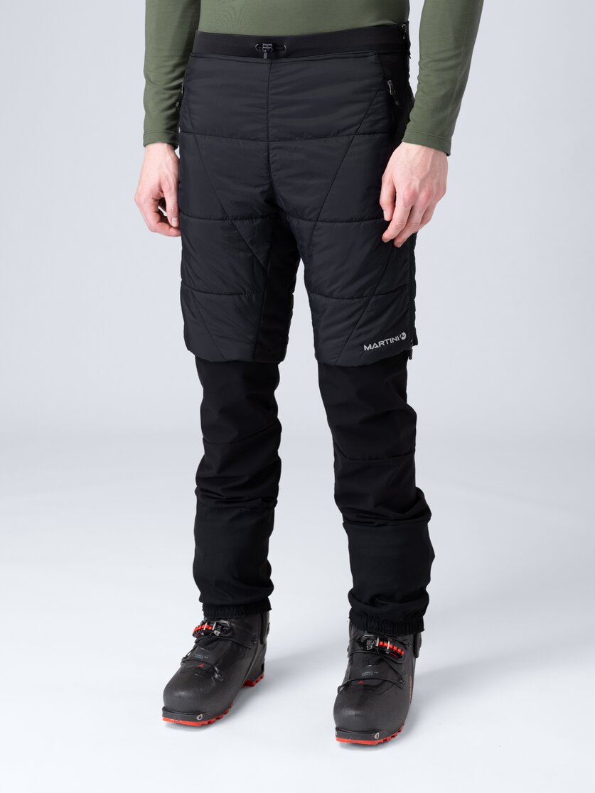 Martini Sportswear - Argon Padded Shorts Primaloft® M - Thermoshorts in mosstone - Vorderansicht Model - Herren