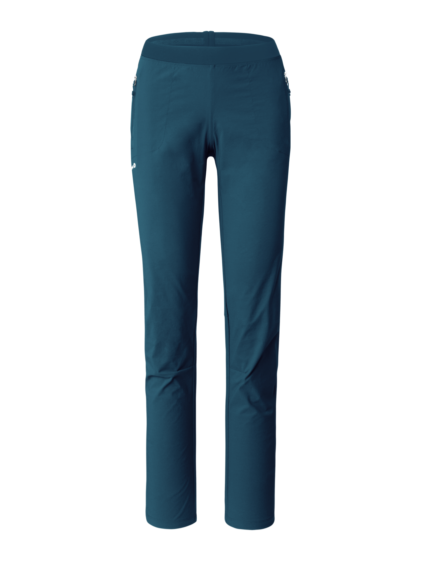 Martini Sportswear - Hillclimb Pants W - Long pants in poseidon - front view - Women