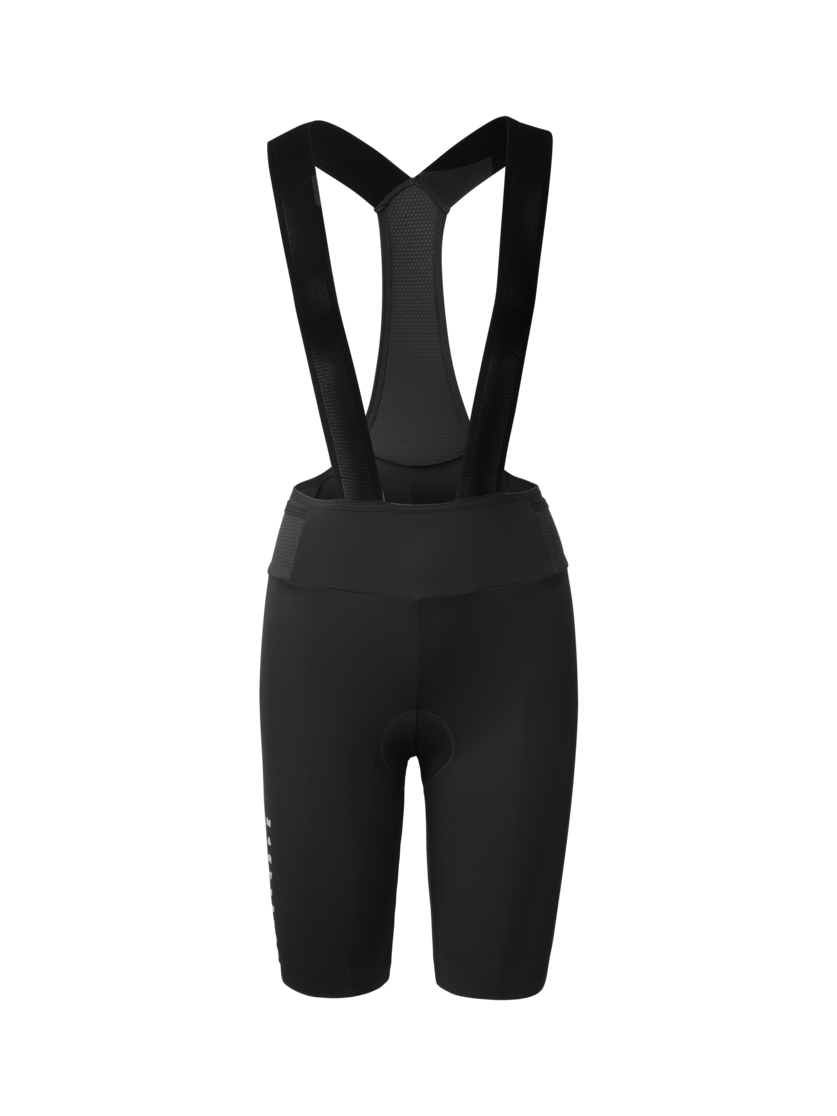 Martini Sportswear - Velox BIB W  - Shorts in black-white - vista frontale - Donna