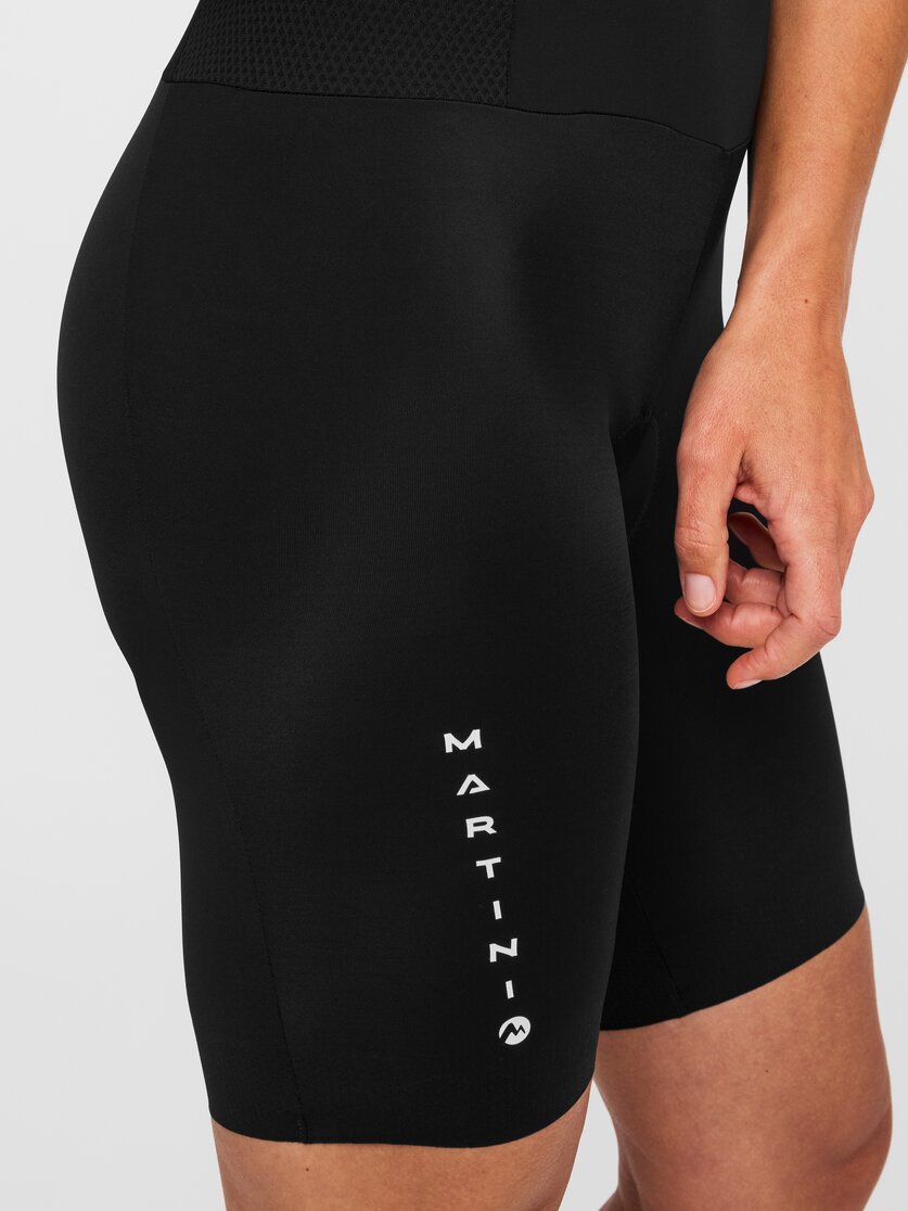Martini Sportswear - Velox BIB W  - Shorts in black-white - Dettaglio 1 - Donna