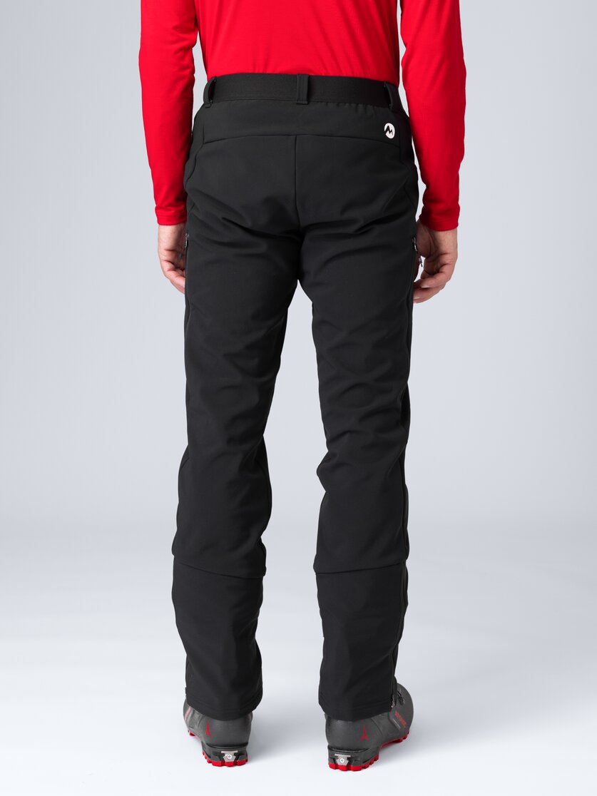 Martini Sportswear - Snowventure Pants K M - Lange Hosen in Kurzgrößen in steel - Rückansicht Model - Herren