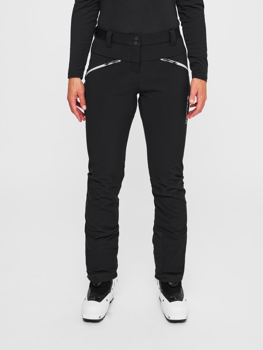 Martini Sportswear - Snowventure Pants W - Pantaloni lunghi in black - vista frontale modello - Donna