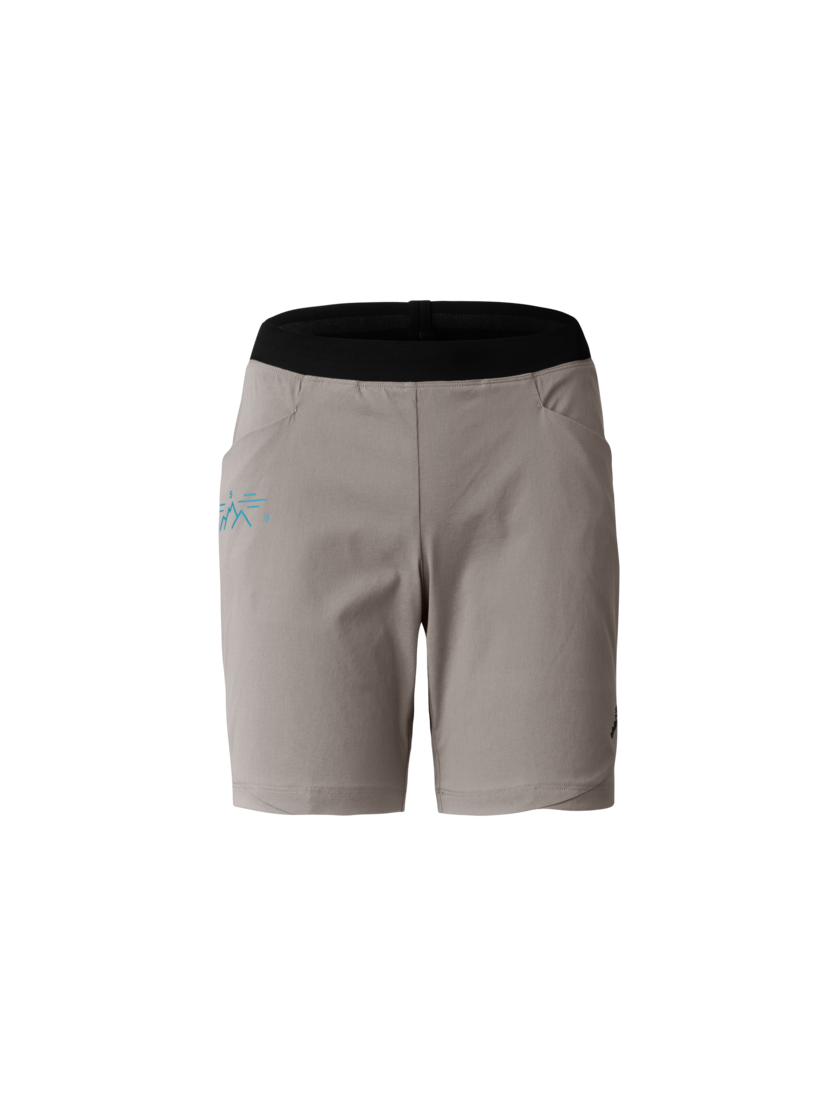 Martini Sportswear - Alpmate Shorts W - Shorts in stone-sky - vista frontale - Donna