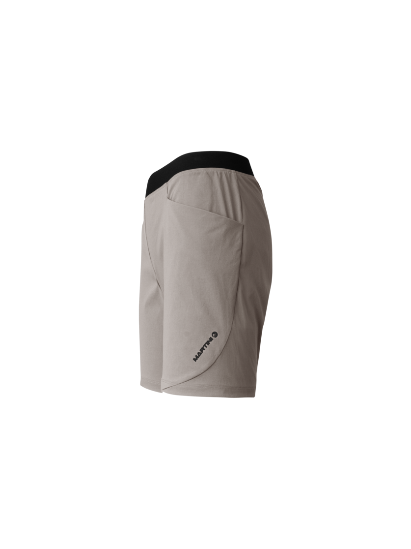 Martini Sportswear - Alpmate Shorts W - Shorts in stone-sky - vista laterale - Donna