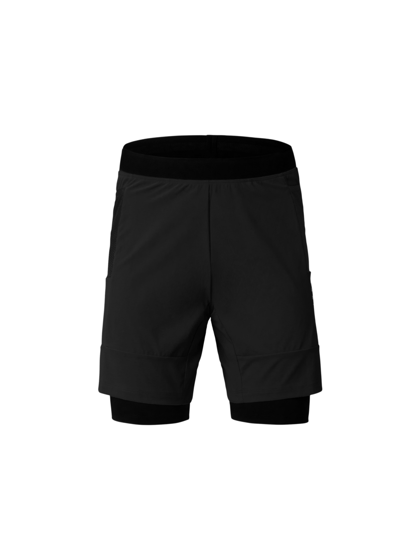 Martini Sportswear - Pacemaker 2In1 Shorts M - Shorts in black - front view - Men