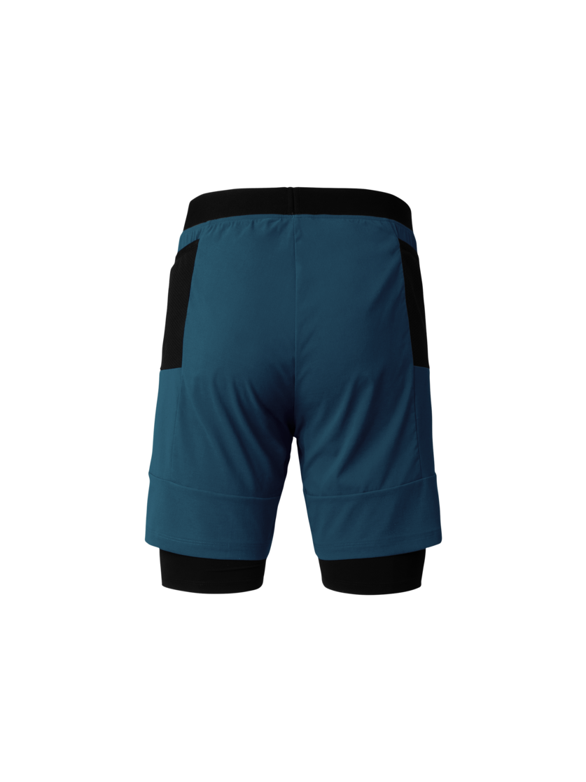 Martini Sportswear - Pacemaker 2In1 Shorts M - Shorts in poseidon-black - rear view - Men