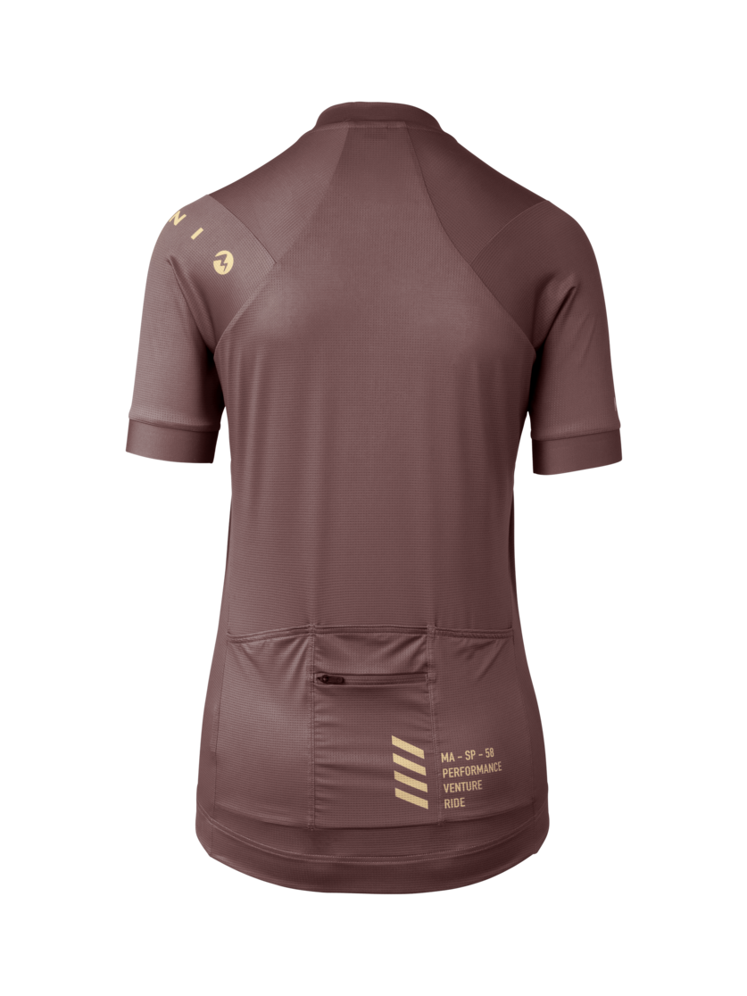 Martini Sportswear - Velox Road Bike Tricot W - T-Shirts in clay-sandstone - Rückansicht - Damen