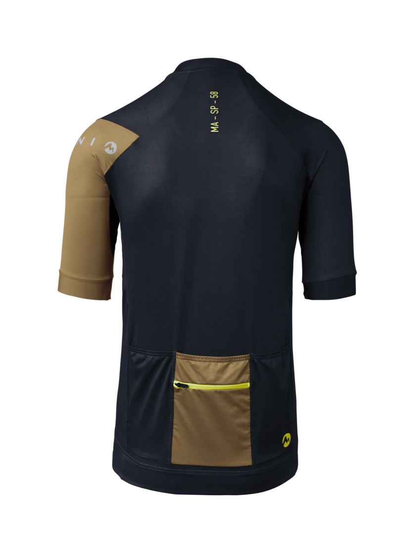 Martini Sportswear - Velox Road Bike Tricot M - T-Shirts in true navy-spanish green - Rückansicht - Herren
