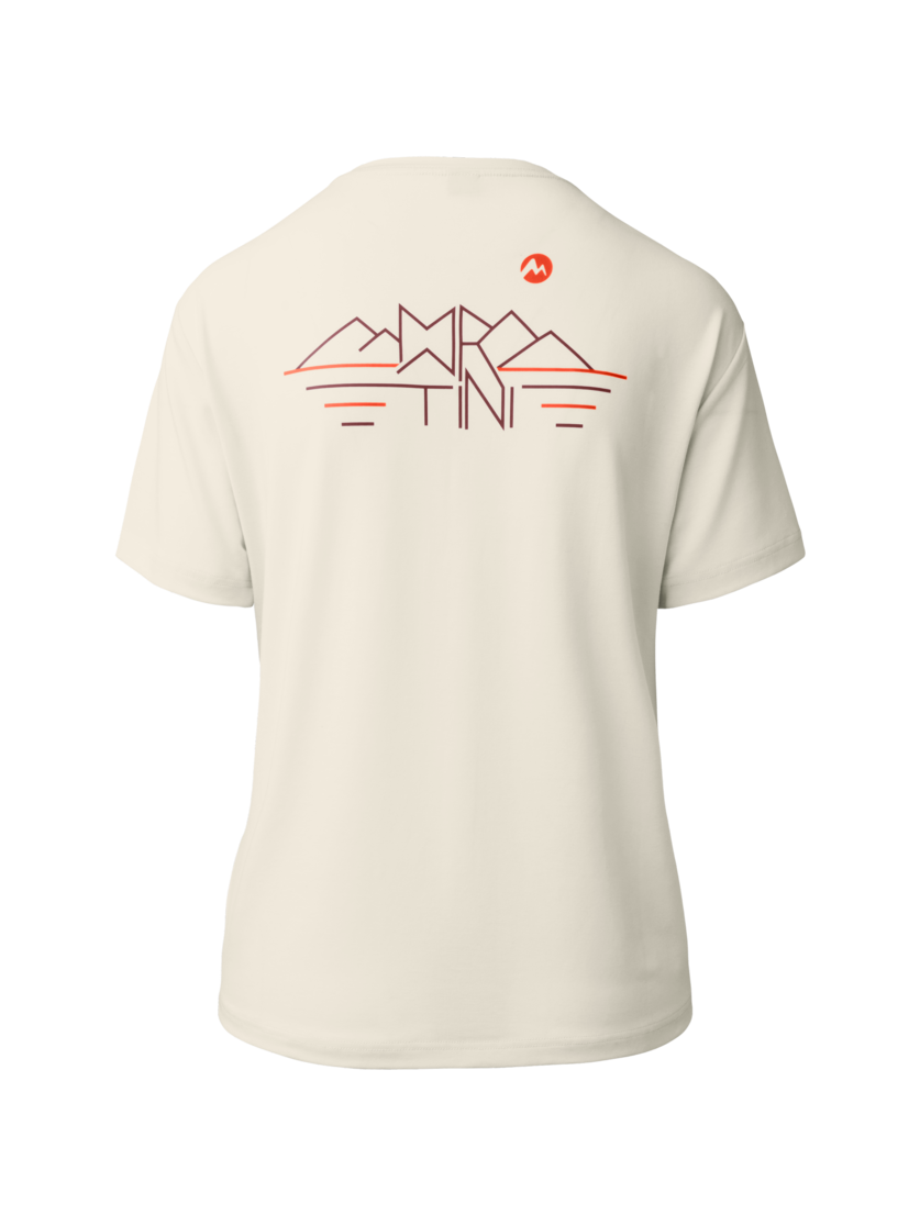 Martini Sportswear - Recharge Shirt W - T-Shirts in off white-winter apple - Rückansicht - Damen