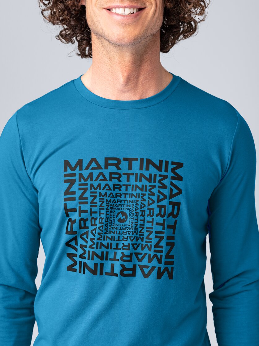 Martini Sportswear - Wildtrack Shirt M - Longsleeves in seaport - Detail 2 - Men