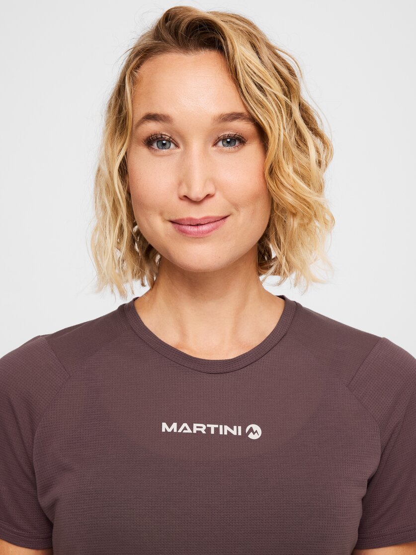 Martini Sportswear - Alpmate Trail Shirt W - T-Shirts in black-white - Detail 3 - Damen