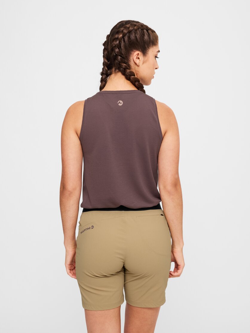 Martini Sportswear - Alpmate Flow Tanktop W - Tops in black - Rückansicht Model - Damen