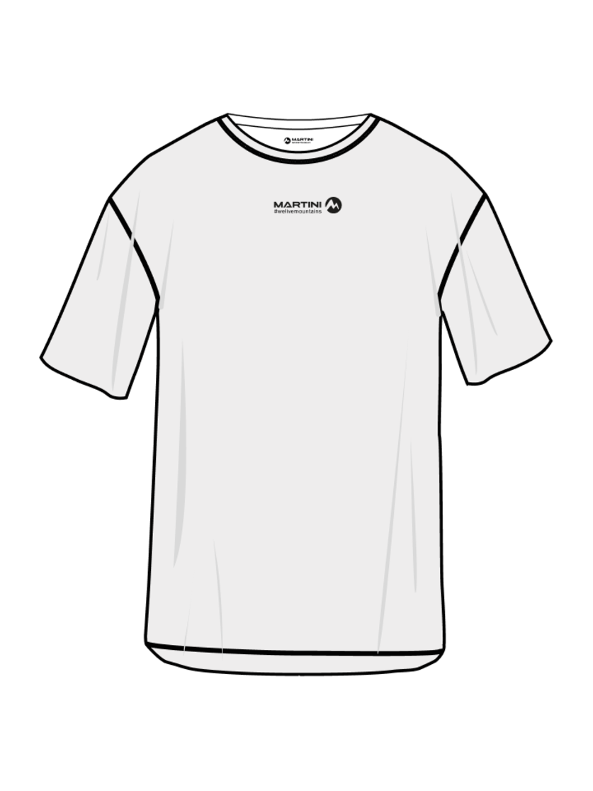Martini Sportswear - WLM Shirt W - T-Shirts in off white-tendril - Rückansicht - Damen