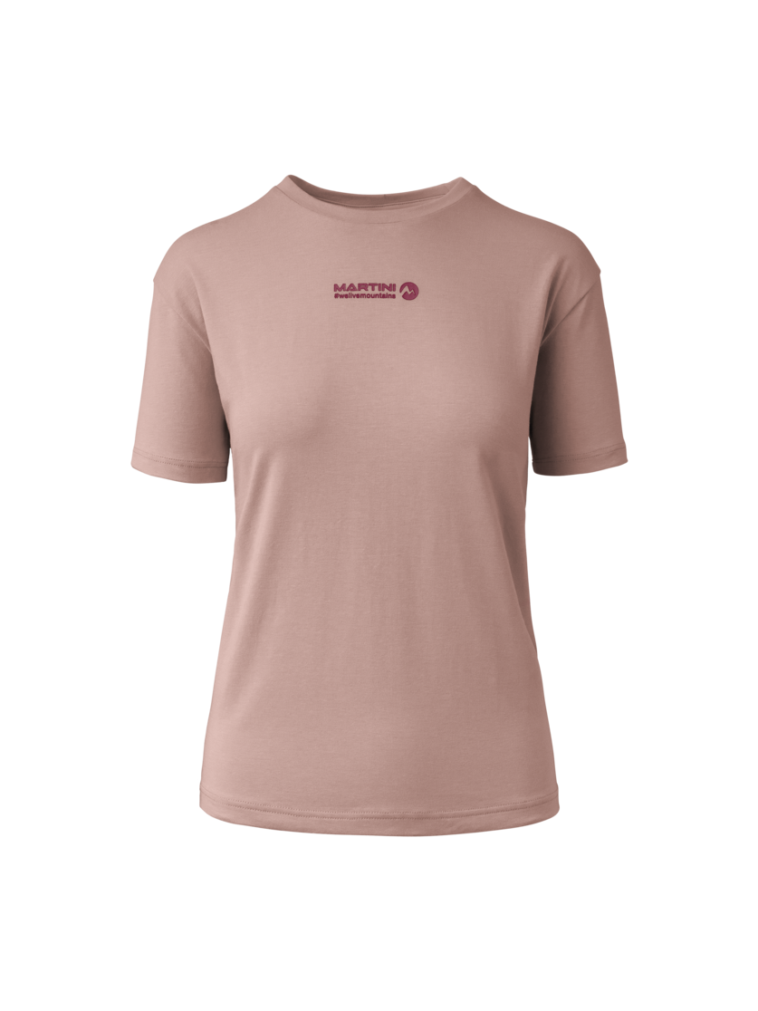 Martini Sportswear - Alpmate ComTee Shirt W - T-Shirts in terrafina-plume - Vorderansicht - Damen