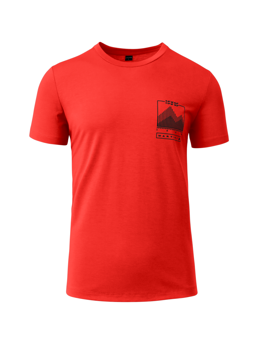 Martini Sportswear - Daybreaker Shirt M - T-Shirts in fiery-black - Vorderansicht - Herren