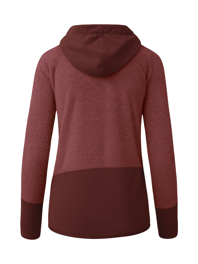 Martini Sportswear - Wildtrack Hoodie Primaloft® Active W  - Hoodies in winter apple-granite - rear view - Women