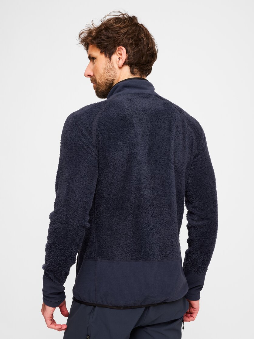 Martini Sportswear - Wildtrack Halfzip Shirt Primaloft®Active M - Langarmshirts in true navy-black - Rückansicht Model - Herren