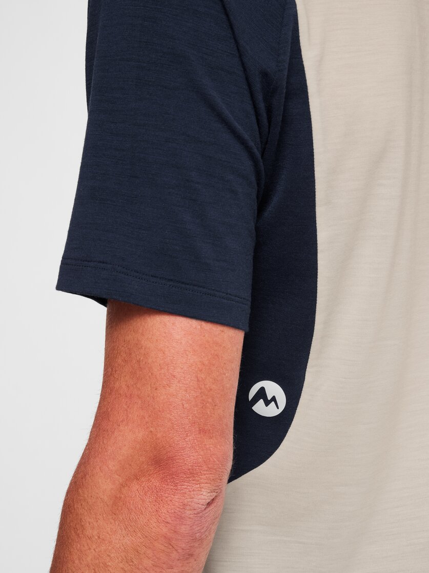Martini Sportswear - Highventure Loom Shirt M - T-Shirts in true navy - Detail 1 - Herren