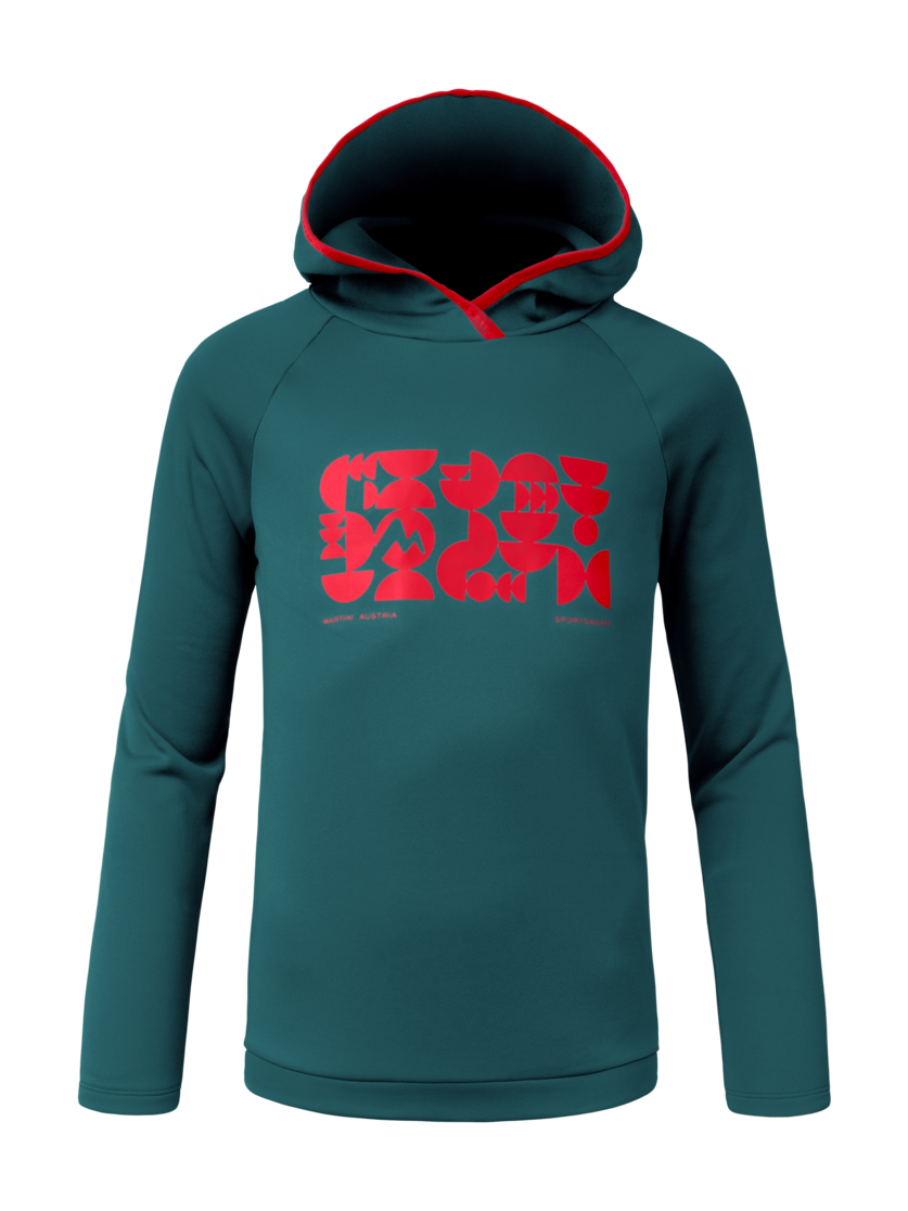 Martini Sportswear - Wildone Hoodie Kids - Hoodies in seaport-mars - Vorderansicht - Kinder