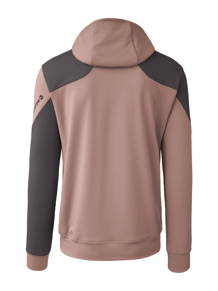 Martini Sportswear - Alpmate Roots ML Hoody M - Hoodies in terrafina-granite - Rückansicht - Herren