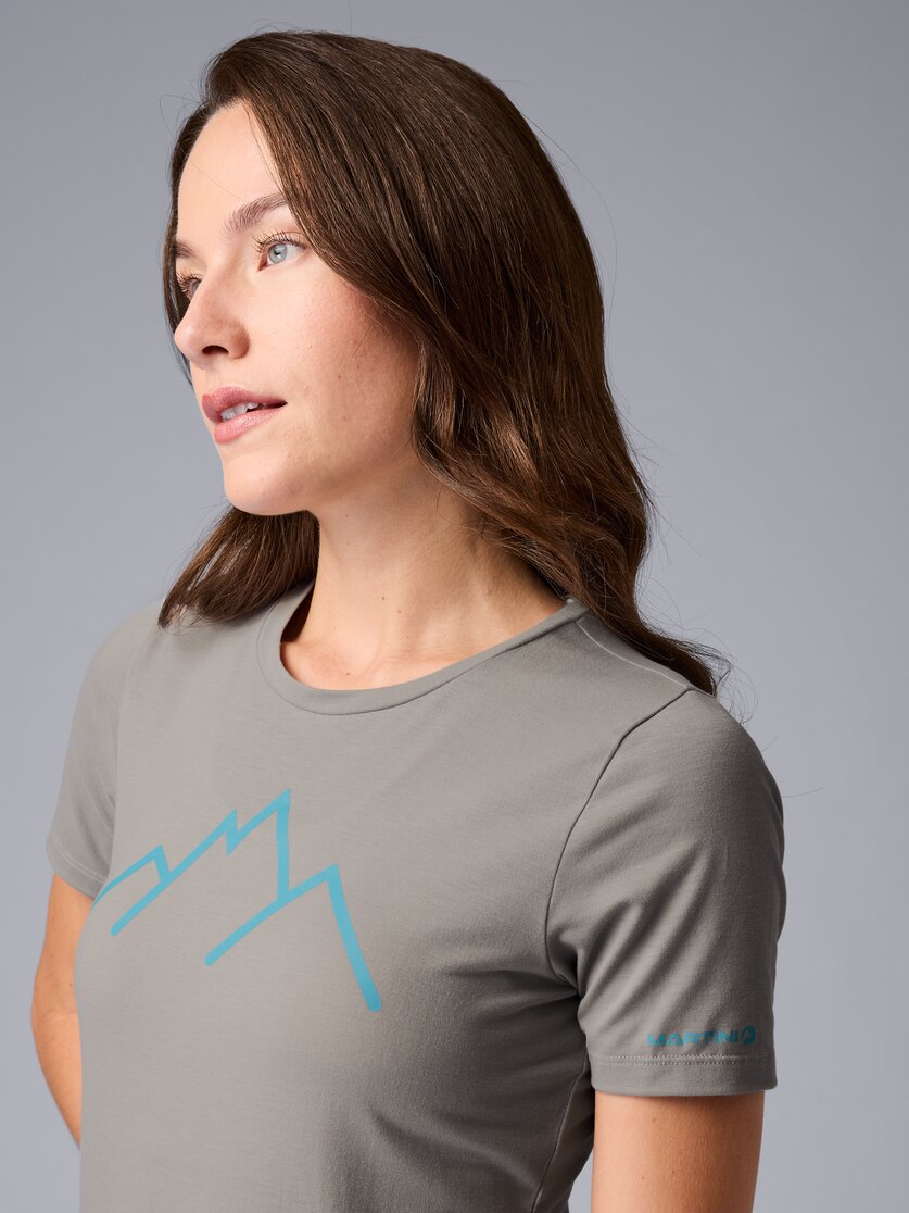 Martini Sportswear - Alpmate Shirt W - T-Shirts in white-black - Detail 1 - Women