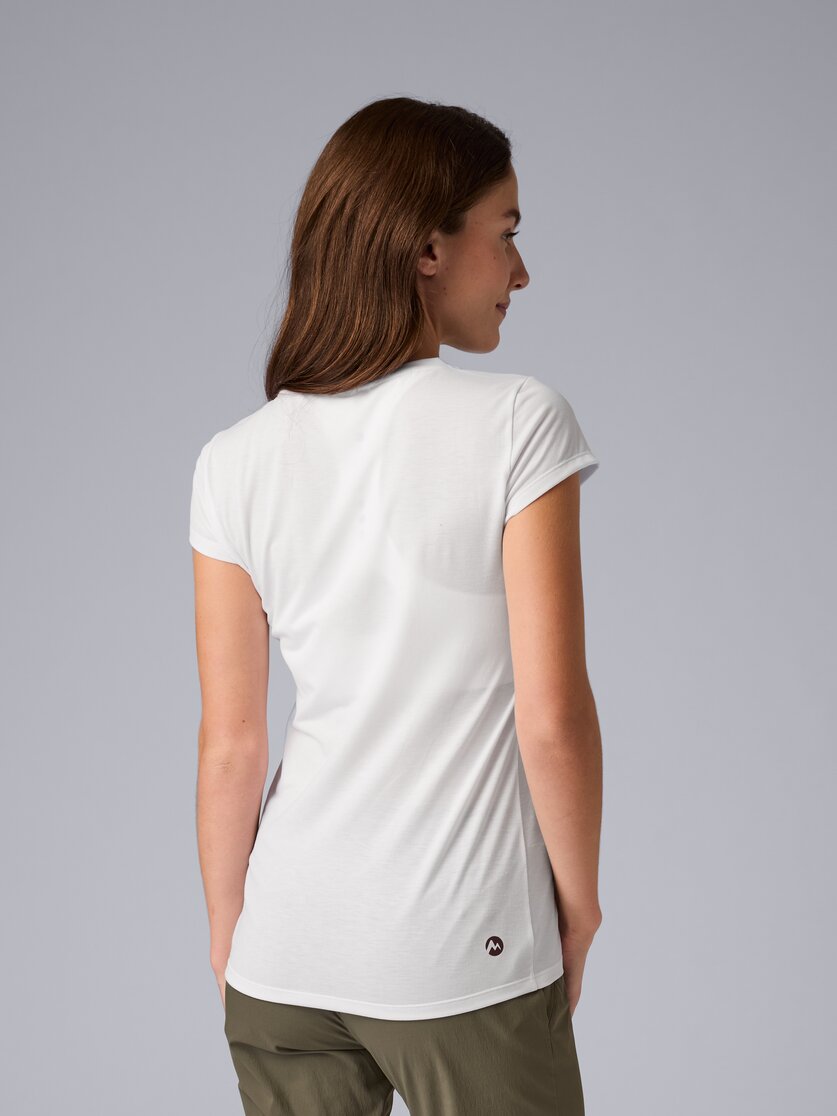 Martini Sportswear - Highventure Shirt W - T-Shirts in white-black - Rückansicht Model - Damen