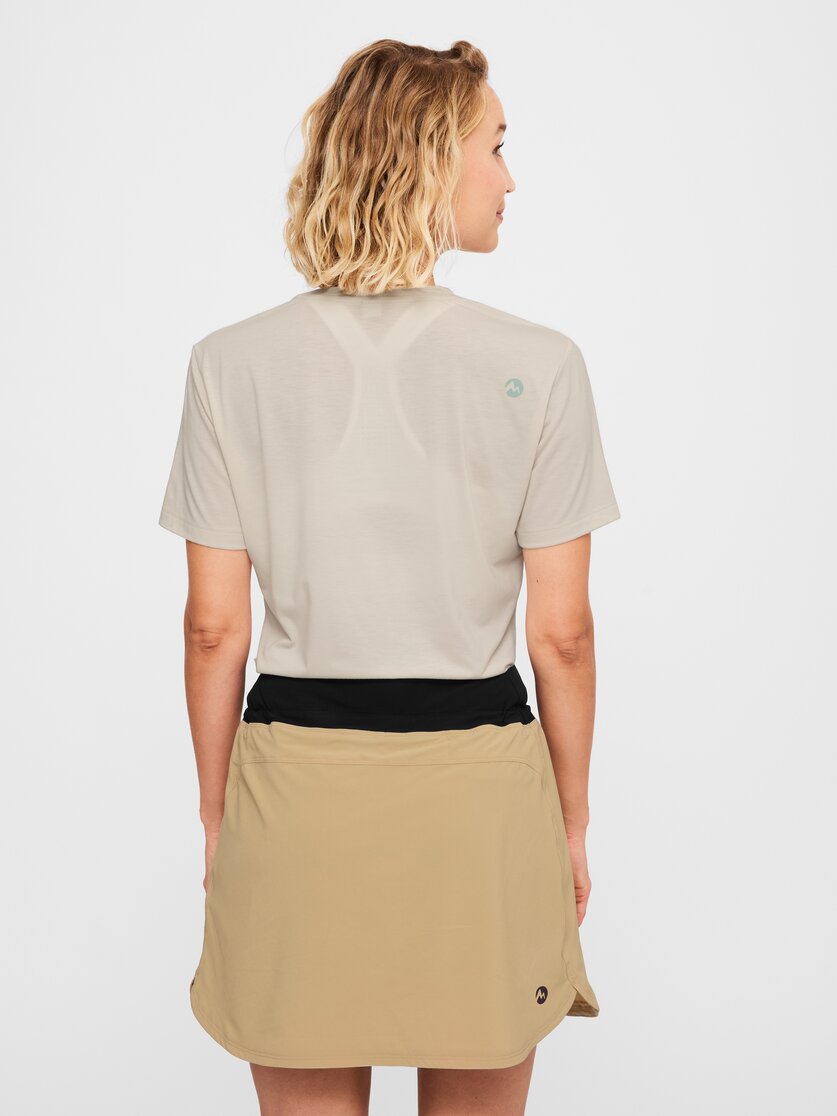 Martini Sportswear - Alpmate Breeze Shirt W - T-Shirts in black-white - Rückansicht Model - Damen